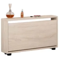 Обувной шкаф Mobildor-Lux LEO Slim 47 x 80 x 16см /Sonoma /Сонома