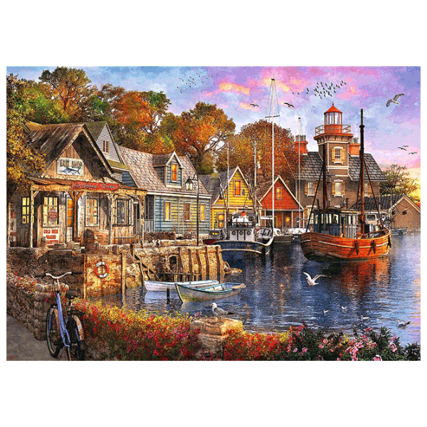 Puzzle Trefl From the corner of the coast 12+/ Количество деталей: 1000 photo 2 Puzzle Trefl From the corner of the coast 12+/ Количество деталей: 1000 photo 2