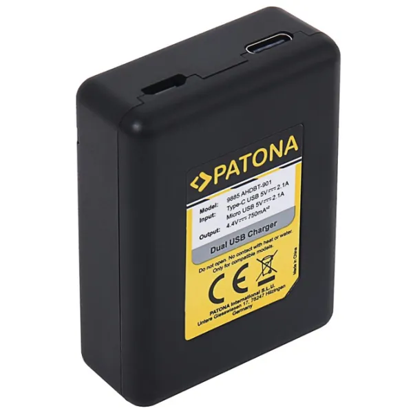 Зарядное устройство для аккумулятора фотоаппарата Patona Dual Charger Li-Ion / 750 мАч photo 2