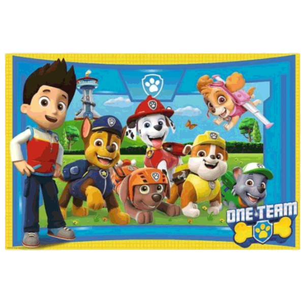 Puzzle Trefl Paw Patrol 5+/ Numărul de piese: 104 photo 2