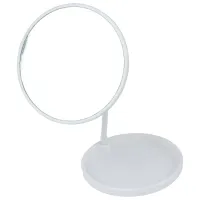 Oglindă de machiaj Axentia 135841 Unilateral / White photo 3