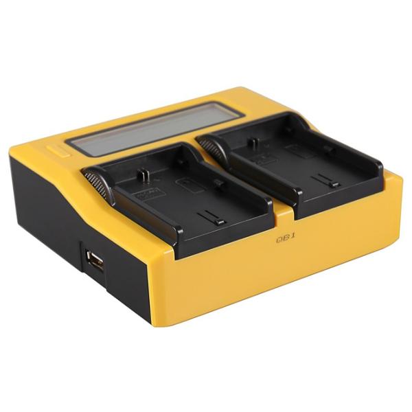 Зарядное устройство для аккумулятора фотоаппарата Patona Dual LCD USB Li-Ion / 1500 мАч photo 1