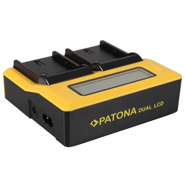 Зарядное устройство для аккумулятора фотоаппарата Patona Dual LCD USB Li-Ion / 1500 мАч photo 2