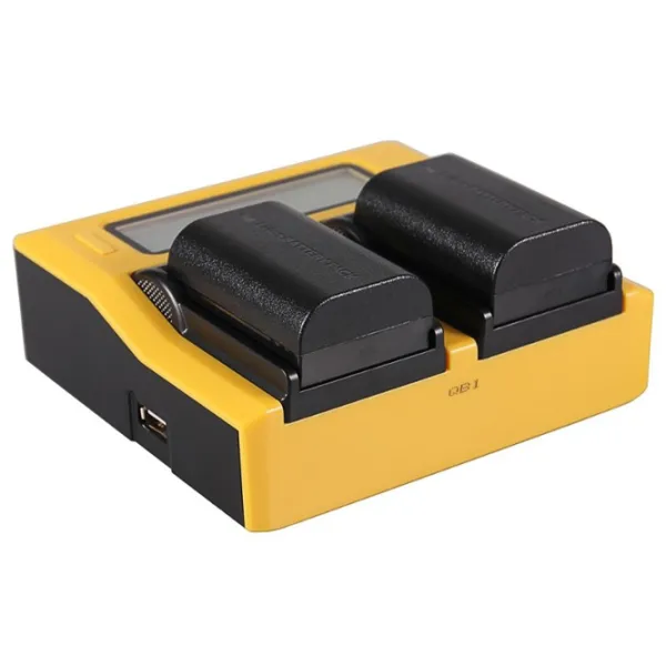 Зарядное устройство для аккумулятора фотоаппарата Patona Dual LCD USB Li-Ion / 1500 мАч photo 3