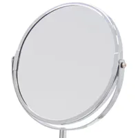 Oglindă de machiaj Axentia 282802 Bilaterală / Crom photo 2