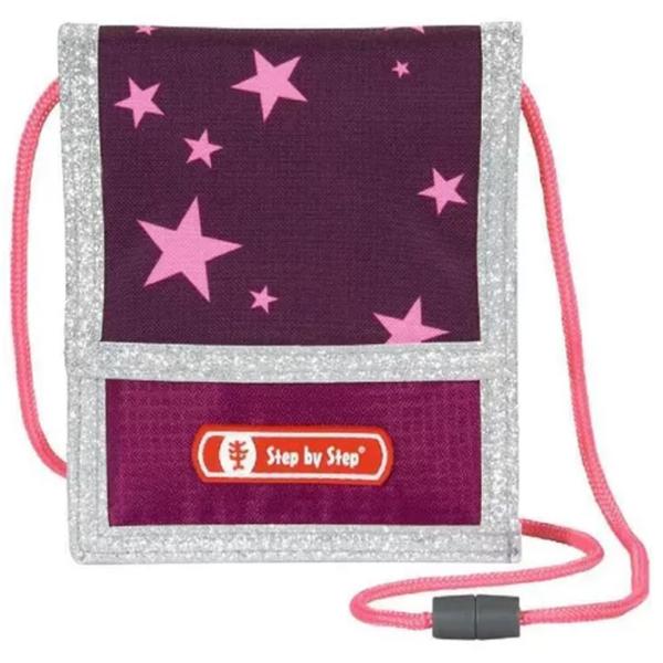 Portmoneu pentru copii Step by Step Unicorn Neck Pouch Textil / Pink photo 1