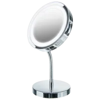 Зеркало для макияжа Adler AD-2159 Односторонняя / Хром