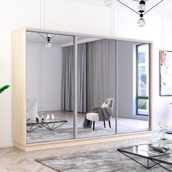 Dulap Mobildor-Lux Fox 340 x 60 x 200 / PAL / Sonoma photo 3