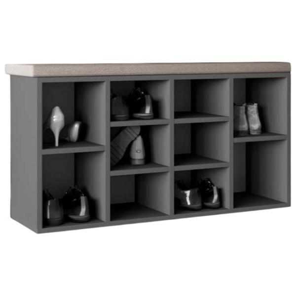 Обувной шкаф Mobildor-Lux Aspect 48 x 105 x 30см /Anthracite /Антрацит photo 1 Обувной шкаф Mobildor-Lux Aspect 48 x 105 x 30см /Anthracite /Антрацит photo 1
