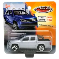 Машинка MSZ Volkswagen Amarok 4897071926249 / / Черный Разноцветный photo 3