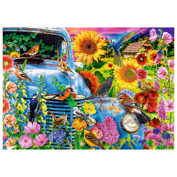Puzzle Trefl Singing Birds 12+/ Количество деталей: 1000 photo 2 Puzzle Trefl Singing Birds 12+/ Количество деталей: 1000 photo 2