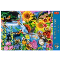 Puzzle Trefl Singing Birds 12+/ Numărul de piese: 1000 photo 3