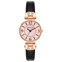 Ceas de mână pentru femei ANNE KLEIN 10/9442PKBK Cuarț / 26 mm