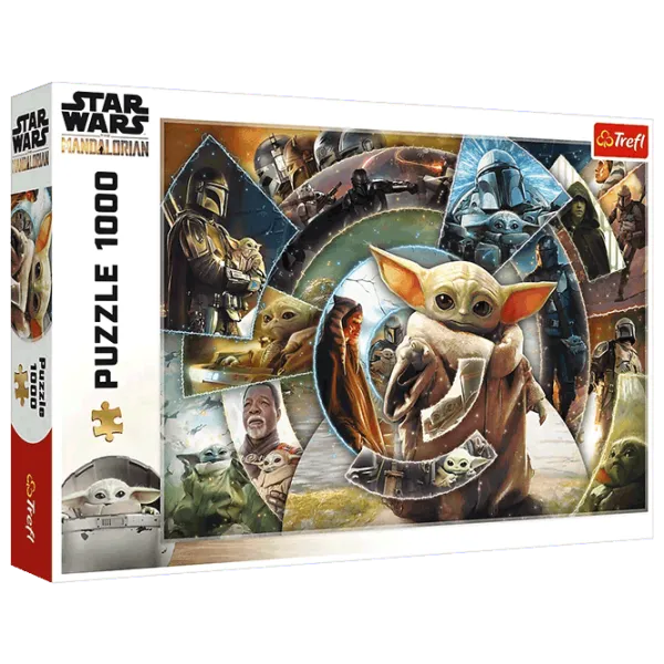 Puzzle Trefl The journey of Grogu 12+/ Numărul de piese: 1000 photo 1 Puzzle Trefl The journey of Grogu 12+/ Numărul de piese: 1000 photo 1