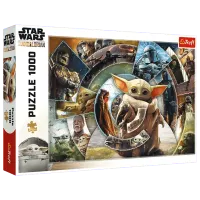 Puzzle Trefl The journey of Grogu 12+/ Numărul de piese: 1000