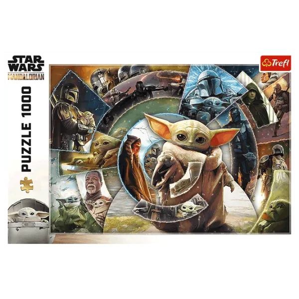 Puzzle Trefl The journey of Grogu 12+/ Numărul de piese: 1000 photo 2 Puzzle Trefl The journey of Grogu 12+/ Numărul de piese: 1000 photo 2