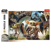 Puzzle Trefl The journey of Grogu 12+/ Numărul de piese: 1000 photo 2