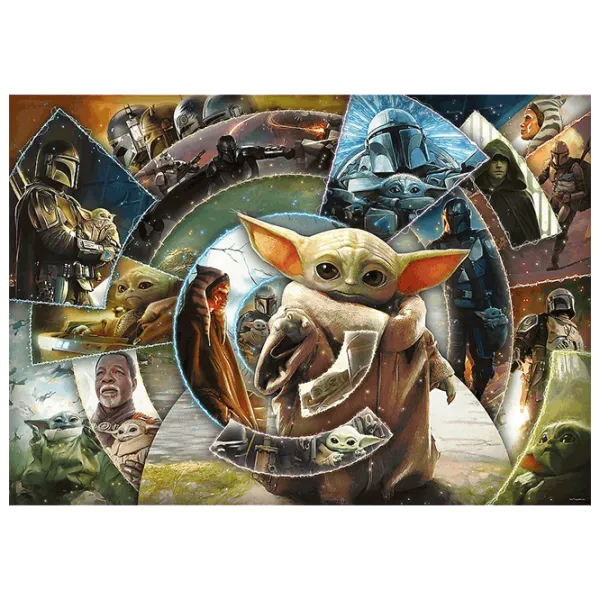 Puzzle Trefl The journey of Grogu 12+/ Numărul de piese: 1000 photo 3 Puzzle Trefl The journey of Grogu 12+/ Numărul de piese: 1000 photo 3