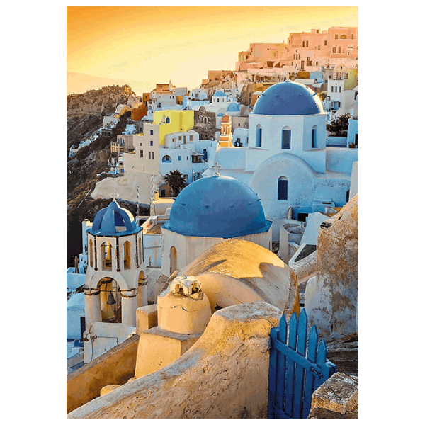Puzzle Trefl SANTORINI 12+/ Количество деталей: 1000 photo 2 Puzzle Trefl SANTORINI 12+/ Количество деталей: 1000 photo 2