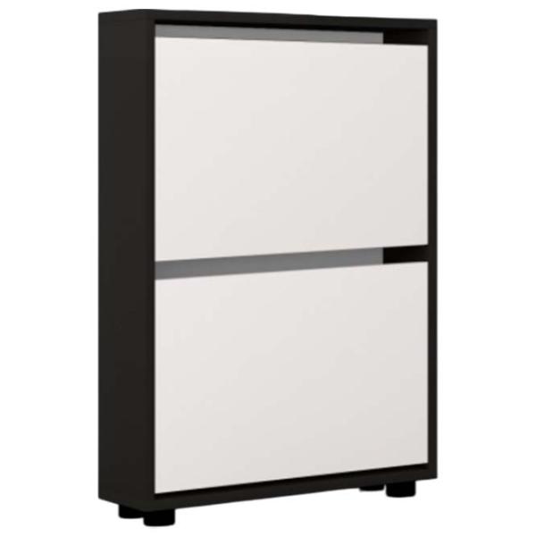 Обувной шкаф Mobildor-Lux LEO Slim 86 x 70 x 16см /Anthracite /Антрацит photo 1