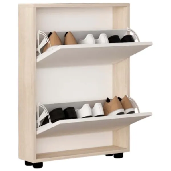 Обувной шкаф Mobildor-Lux LEO Slim 86 x 70 x 16см /Sonoma /Сонома photo 1 Обувной шкаф Mobildor-Lux LEO Slim 86 x 70 x 16см /Sonoma /Сонома photo 1