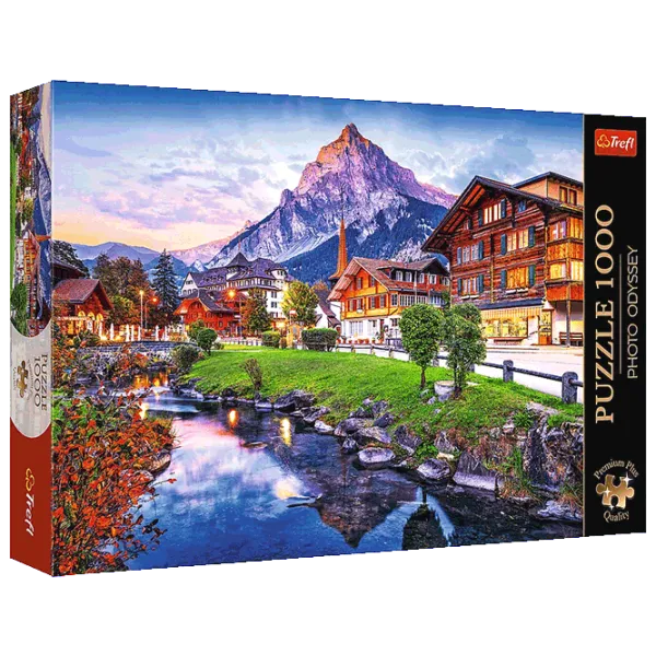 Puzzle Trefl Alepean city, Switzerland 12+/ Numărul de piese: 1000 photo 1 Puzzle Trefl Alepean city, Switzerland 12+/ Numărul de piese: 1000 photo 1