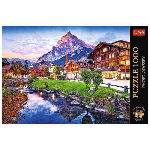 Puzzle Trefl Alepean city, Switzerland 12+/ Numărul de piese: 1000 photo 3 Puzzle Trefl Alepean city, Switzerland 12+/ Numărul de piese: 1000 photo 3