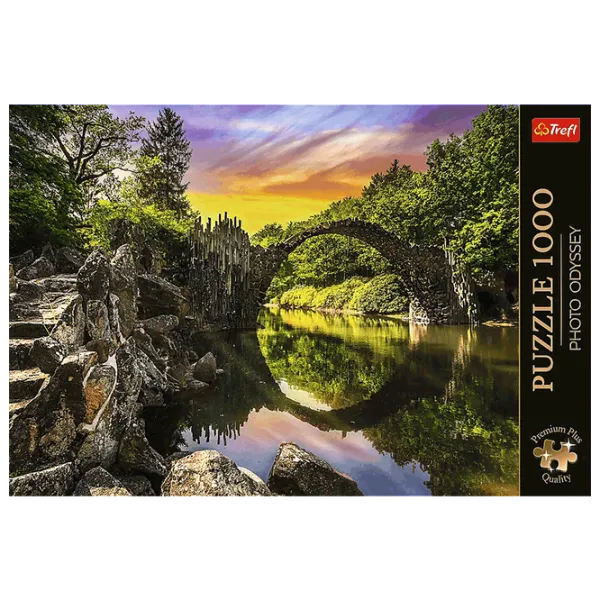 Puzzle Trefl Rakotz Bridge in Kromlau, Germany 12+/ Numărul de piese: 1000 photo 3 Puzzle Trefl Rakotz Bridge in Kromlau, Germany 12+/ Numărul de piese: 1000 photo 3