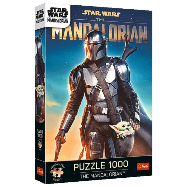 Puzzle Trefl Mandalorian 12+/ Numărul de piese: 1000 photo 1 Puzzle Trefl Mandalorian 12+/ Numărul de piese: 1000 photo 1