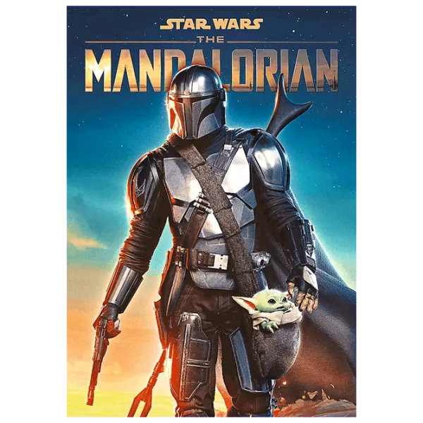 Puzzle Trefl Mandalorian 12+/ Numărul de piese: 1000 photo 2 Puzzle Trefl Mandalorian 12+/ Numărul de piese: 1000 photo 2