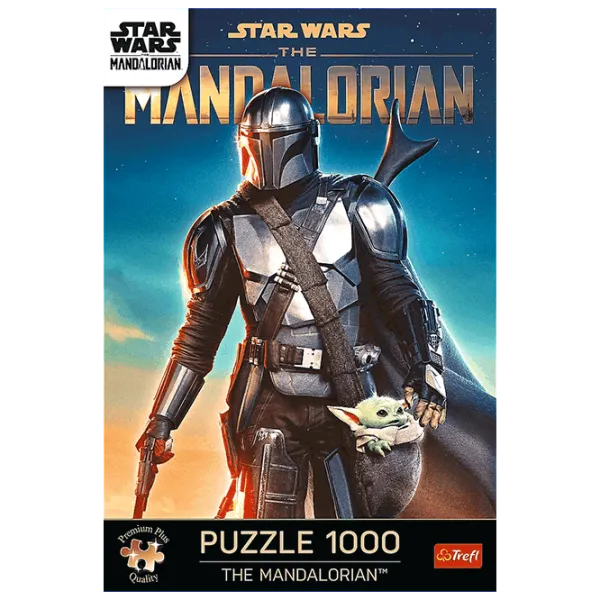 Puzzle Trefl Mandalorian 12+/ Numărul de piese: 1000 photo 3 Puzzle Trefl Mandalorian 12+/ Numărul de piese: 1000 photo 3