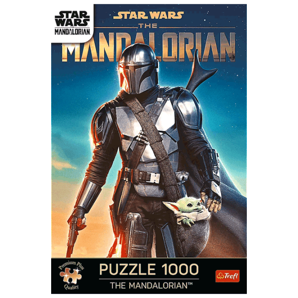 Puzzle Trefl Mandalorian 12+/ Numărul de piese: 1000 photo 3 Puzzle Trefl Mandalorian 12+/ Numărul de piese: 1000 photo 3