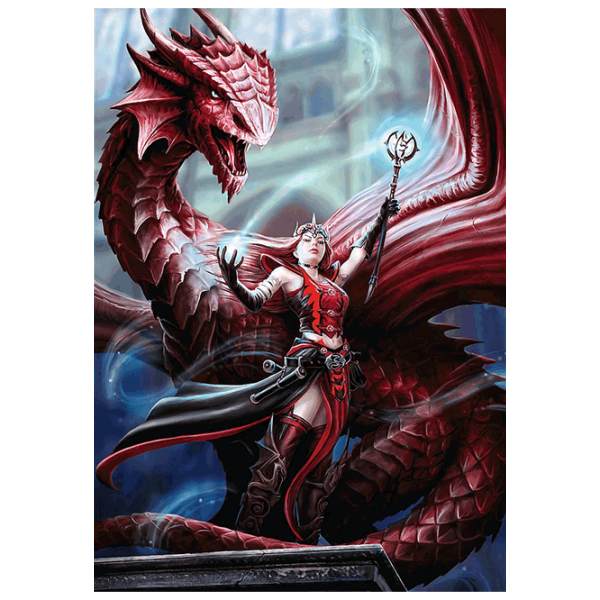 Puzzle Trefl Scarlet Mage 12+/ Количество деталей: 1000 photo 2 Puzzle Trefl Scarlet Mage 12+/ Количество деталей: 1000 photo 2