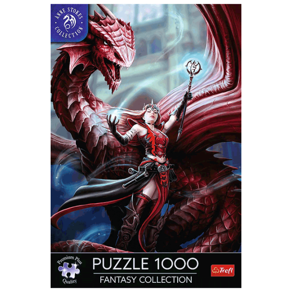 Puzzle Trefl Scarlet Mage 12+/ Количество деталей: 1000 photo 3 Puzzle Trefl Scarlet Mage 12+/ Количество деталей: 1000 photo 3