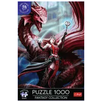 Puzzle Trefl Scarlet Mage 12+/ Numărul de piese: 1000 photo 3