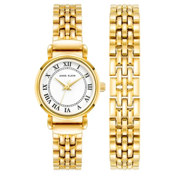 Наручные часы для женщин ANNE KLEIN AK/4144GPST Кварцевый / 24 мм photo 1 Наручные часы для женщин ANNE KLEIN AK/4144GPST Кварцевый / 24 мм photo 1