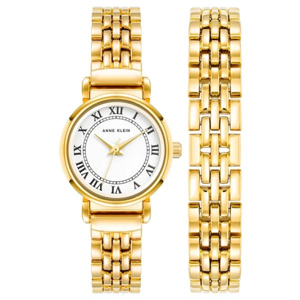 Наручные часы для женщин ANNE KLEIN AK/4144GPST Кварцевый / 24 мм photo 1 Наручные часы для женщин ANNE KLEIN AK/4144GPST Кварцевый / 24 мм photo 1