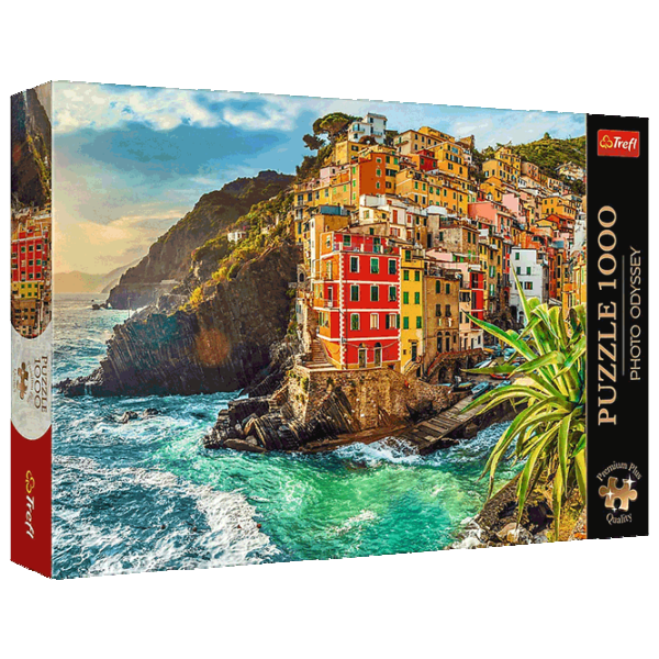 Puzzle Trefl City of Riomaggiore, Italy 12+/ Количество деталей: 1000 photo 1 Puzzle Trefl City of Riomaggiore, Italy 12+/ Количество деталей: 1000 photo 1