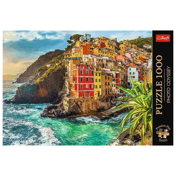 Puzzle Trefl City of Riomaggiore, Italy 12+/ Количество деталей: 1000 photo 3 Puzzle Trefl City of Riomaggiore, Italy 12+/ Количество деталей: 1000 photo 3