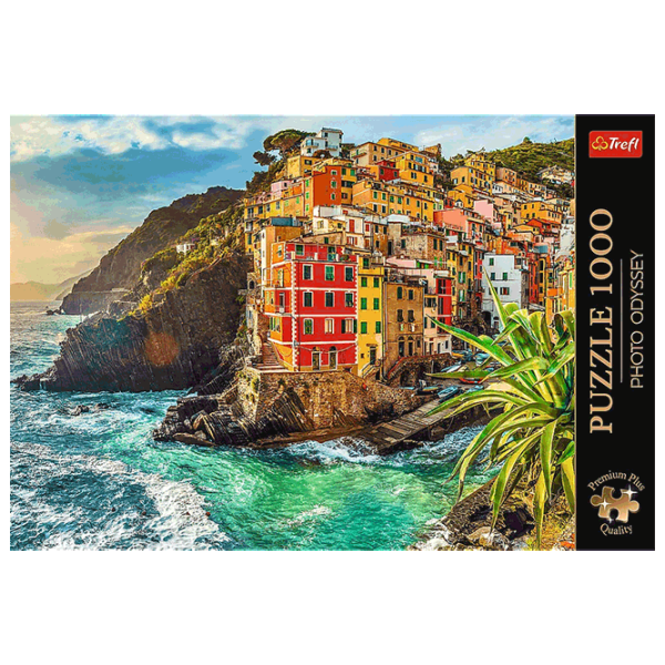 Puzzle Trefl City of Riomaggiore, Italy 12+/ Количество деталей: 1000 photo 3 Puzzle Trefl City of Riomaggiore, Italy 12+/ Количество деталей: 1000 photo 3