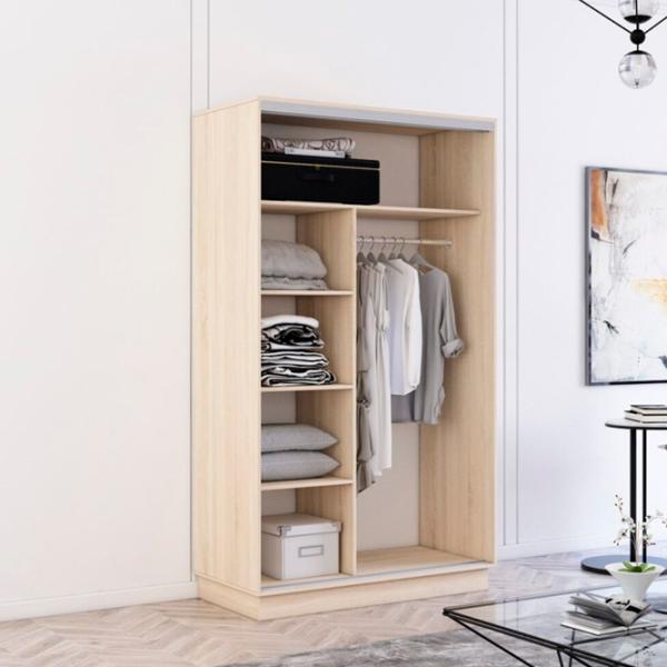 Dulap Mobildor-Lux Fox 150 x 60 x 230 / PAL / Sonoma photo 3