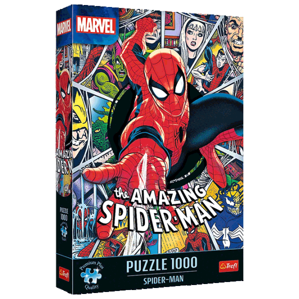 Puzzle Trefl Spider-Man 12+/ Количество деталей: 1000 photo 1 Puzzle Trefl Spider-Man 12+/ Количество деталей: 1000 photo 1