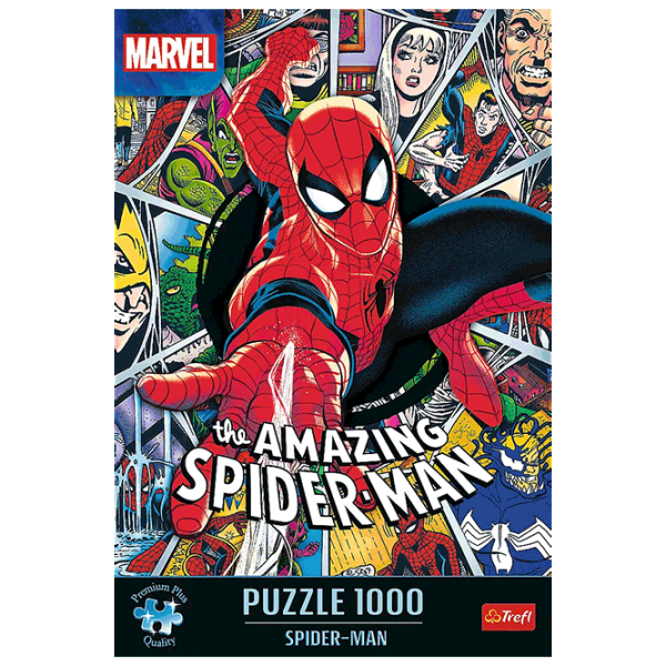 Puzzle Trefl Spider-Man 12+/ Количество деталей: 1000 photo 2 Puzzle Trefl Spider-Man 12+/ Количество деталей: 1000 photo 2