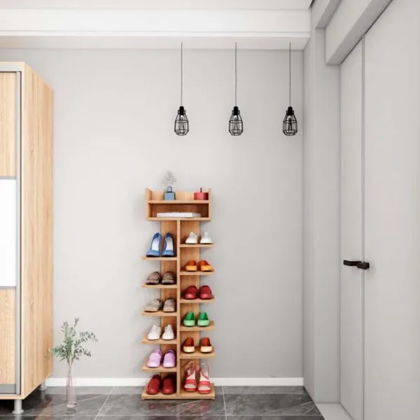 Стеллаж для обуви Mobildor-Lux Arlo 144 x 45 x 30см /Sonoma /Сонома photo 3 Стеллаж для обуви Mobildor-Lux Arlo 144 x 45 x 30см /Sonoma /Сонома photo 3