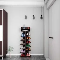 Etajeră pentru încălțăminte Mobildor-Lux Arlo 144 x 45 x 30 /Wenge /Wenge photo 3
