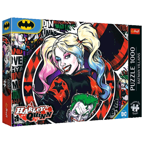Puzzle Trefl Harley Quinn 12+/ Numărul de piese: 1000 photo 1