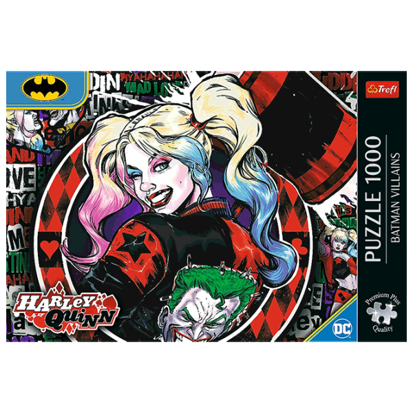 Puzzle Trefl Harley Quinn 12+/ Numărul de piese: 1000 photo 2