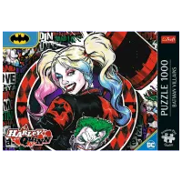 Puzzle Trefl Harley Quinn 12+/ Numărul de piese: 1000 photo 2