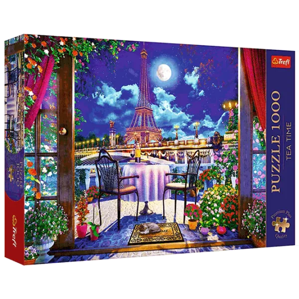Puzzle Trefl Paris in the moonlight 12+/ Количество деталей: 1000 photo 1 Puzzle Trefl Paris in the moonlight 12+/ Количество деталей: 1000 photo 1