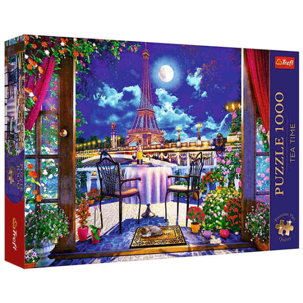 Puzzle Trefl Paris in the moonlight 12+/ Количество деталей: 1000 photo 1 Puzzle Trefl Paris in the moonlight 12+/ Количество деталей: 1000 photo 1